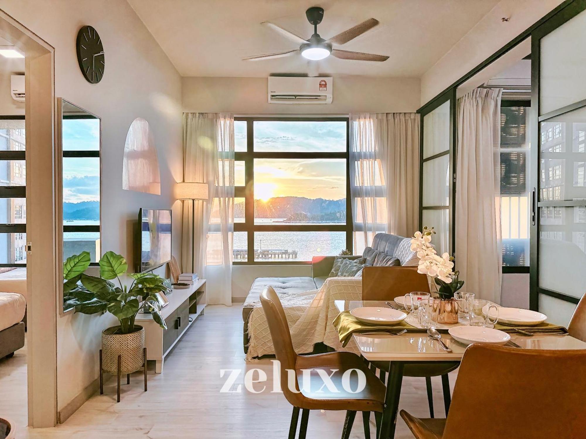 #5 Jesselton Quay City Pads Seaview By Zeluxo Kota Kinabalu Bagian luar foto