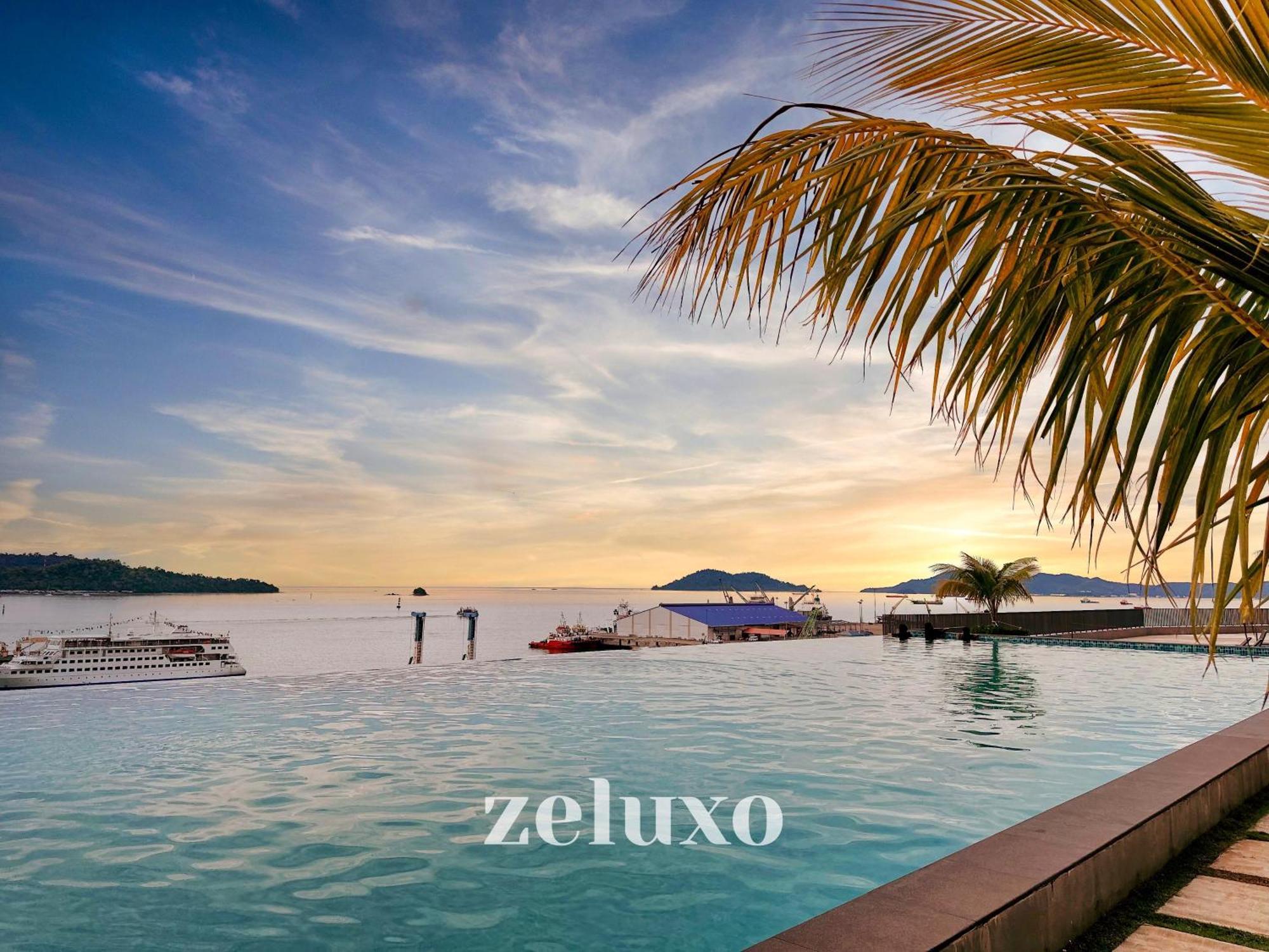 #5 Jesselton Quay City Pads Seaview By Zeluxo Kota Kinabalu Bagian luar foto