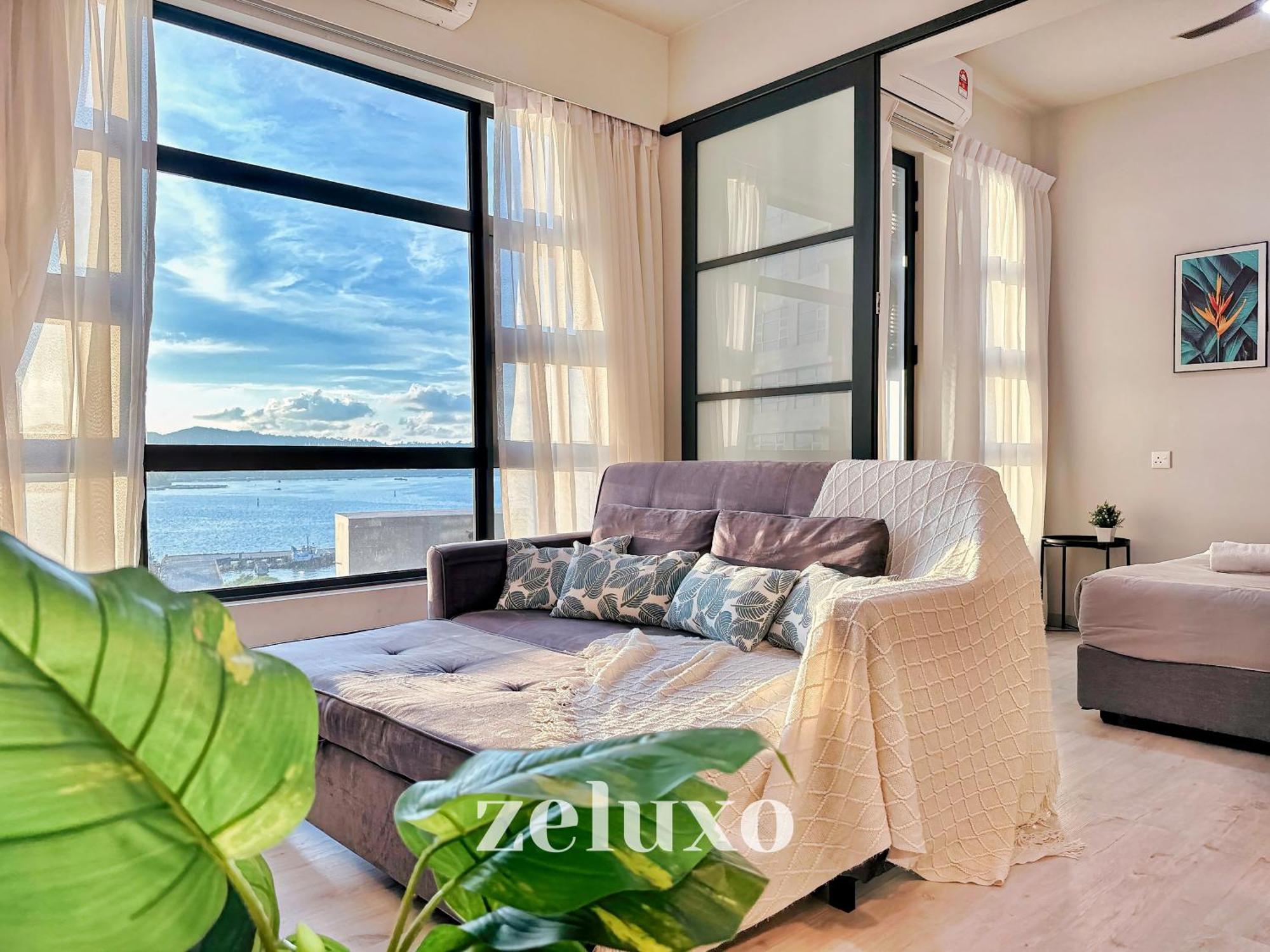 #5 Jesselton Quay City Pads Seaview By Zeluxo Kota Kinabalu Bagian luar foto