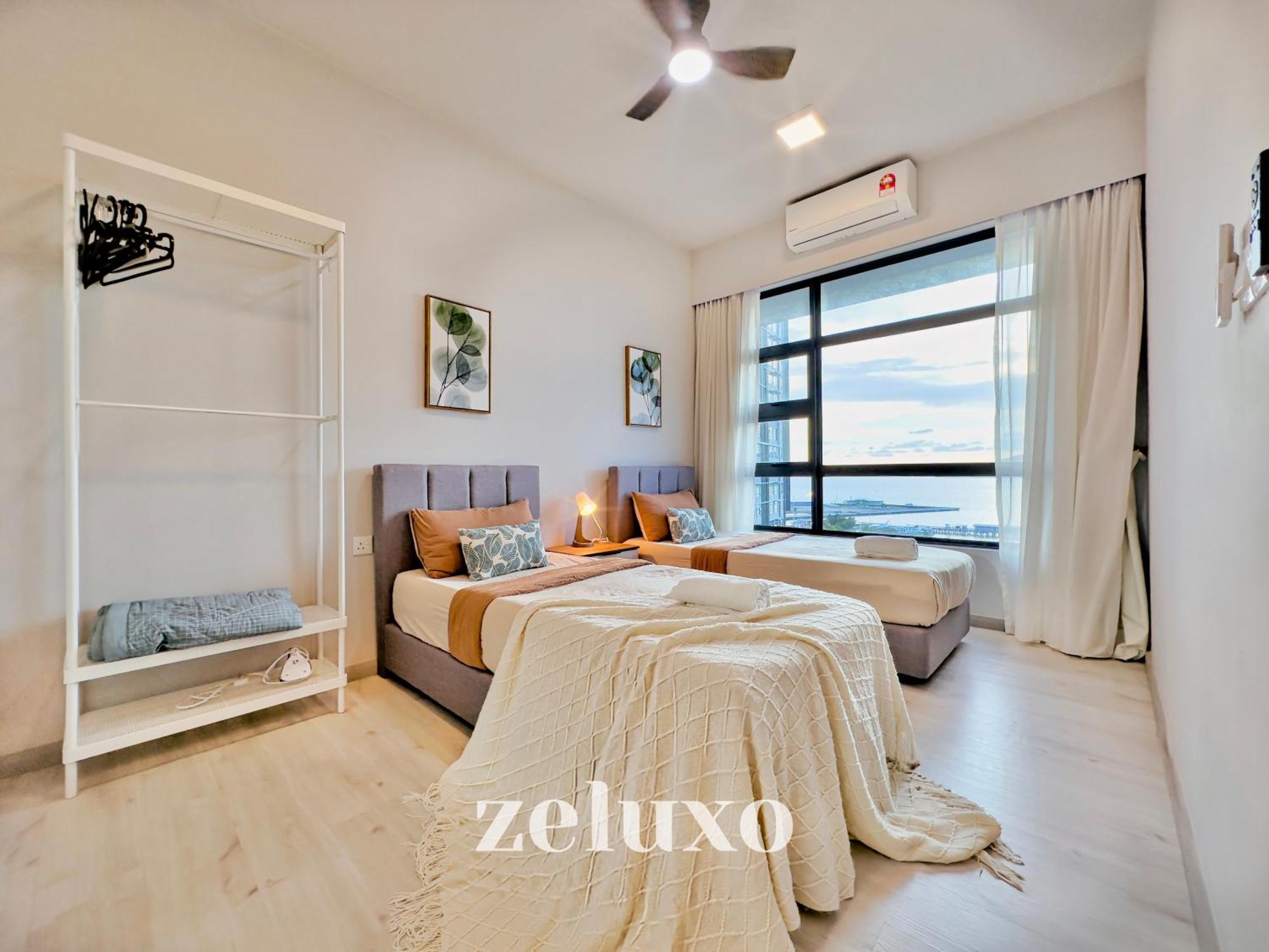 #5 Jesselton Quay City Pads Seaview By Zeluxo Kota Kinabalu Bagian luar foto